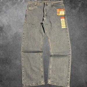 Wrangler Five Star Regular Fit Jeans Mens 36x29 Blue Denim Straight Leg Stretch